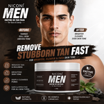 Niconi Men Enzyme De-Tan Pack – Face & Body Tan Care