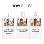 Niconi Men Enzyme De-Tan Pack – Face & Body Tan Care