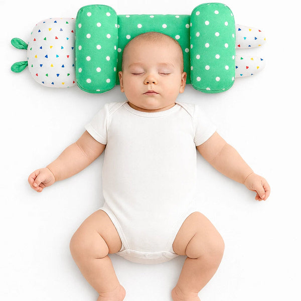 Baby Shaping Head Support Pillow – Adjustable & Breathable Infant Pillow